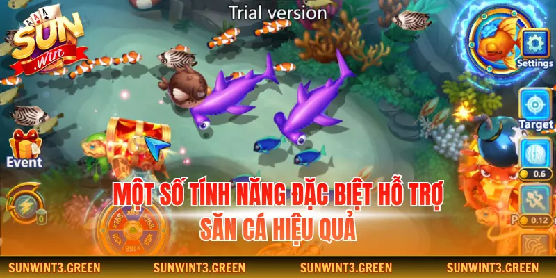 Một số tính năng đặc biệt hỗ trợ săn cá hiệu quả